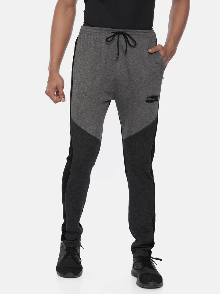 Men's Solid Tapered Fit Track Pants