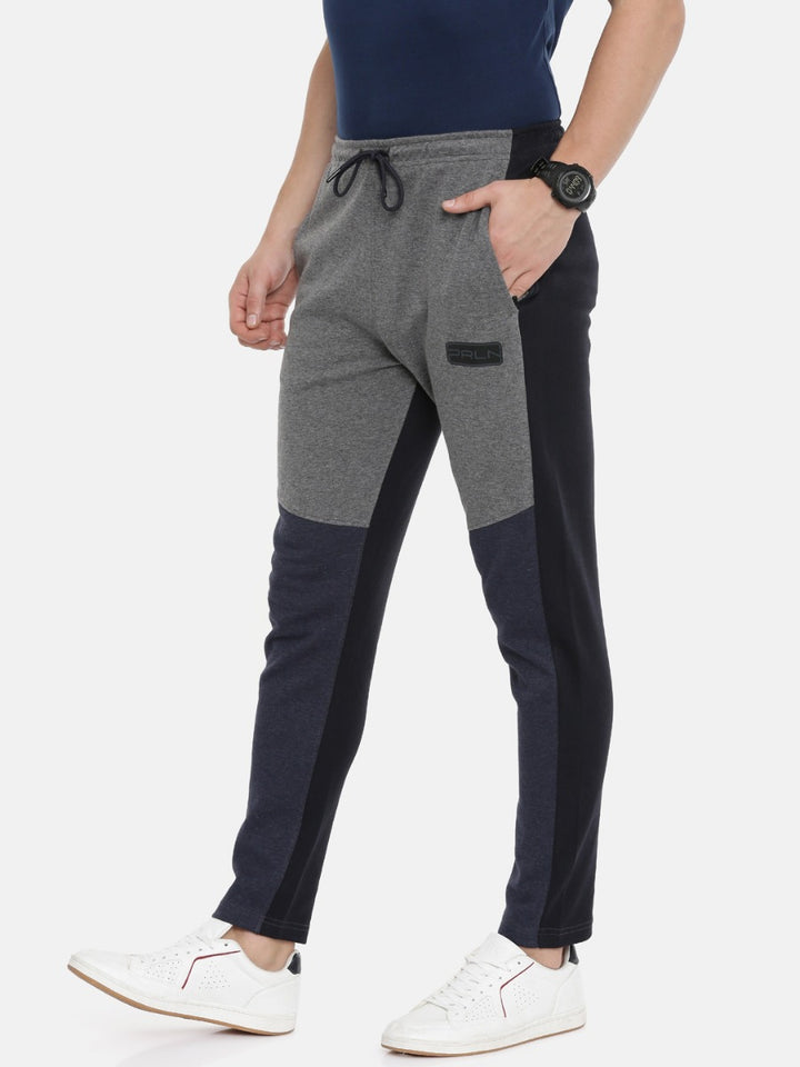 Men's Solid Tapered Fit Track Pants