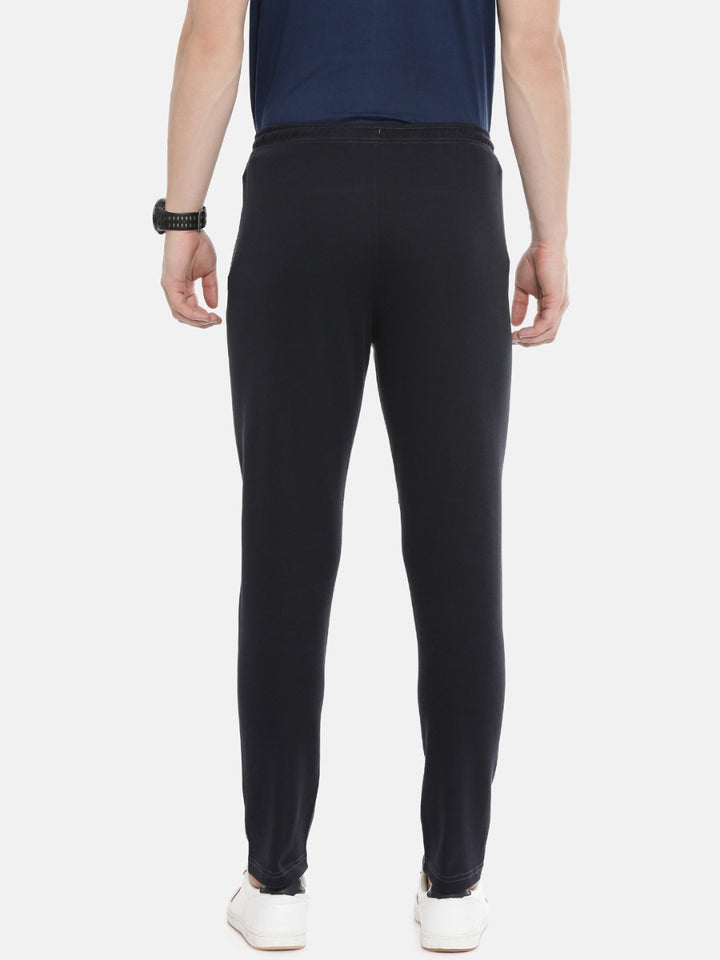 Men's Solid Tapered Fit Track Pants