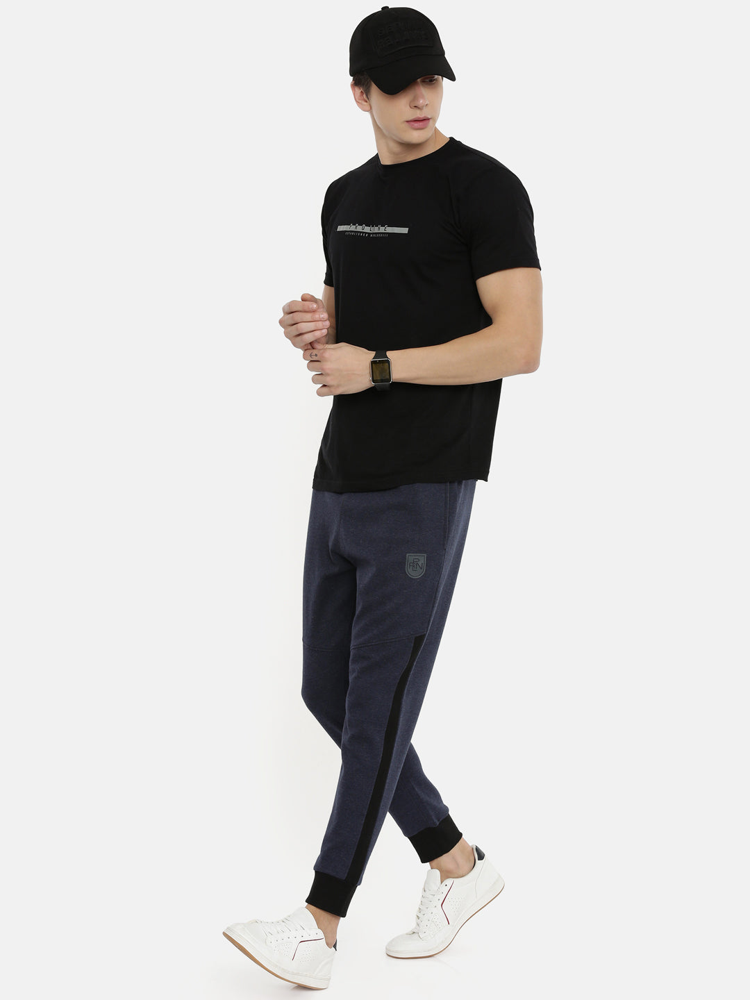 Men's Solid Comfort Fit Jogger