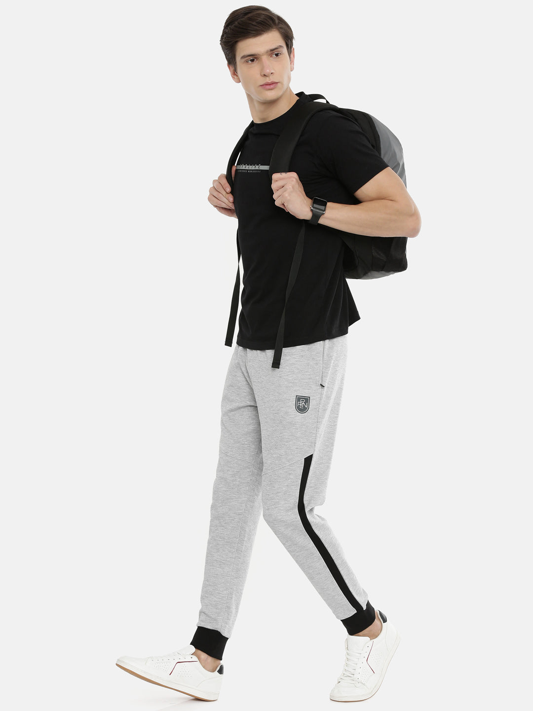Men's Solid Comfort Fit Jogger