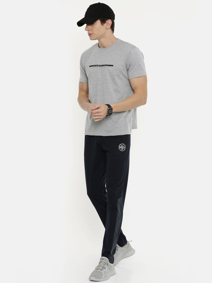 Men's Solid Tapered Fit Track Pants