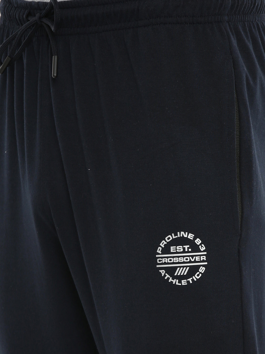 Men's Solid Tapered Track Pants