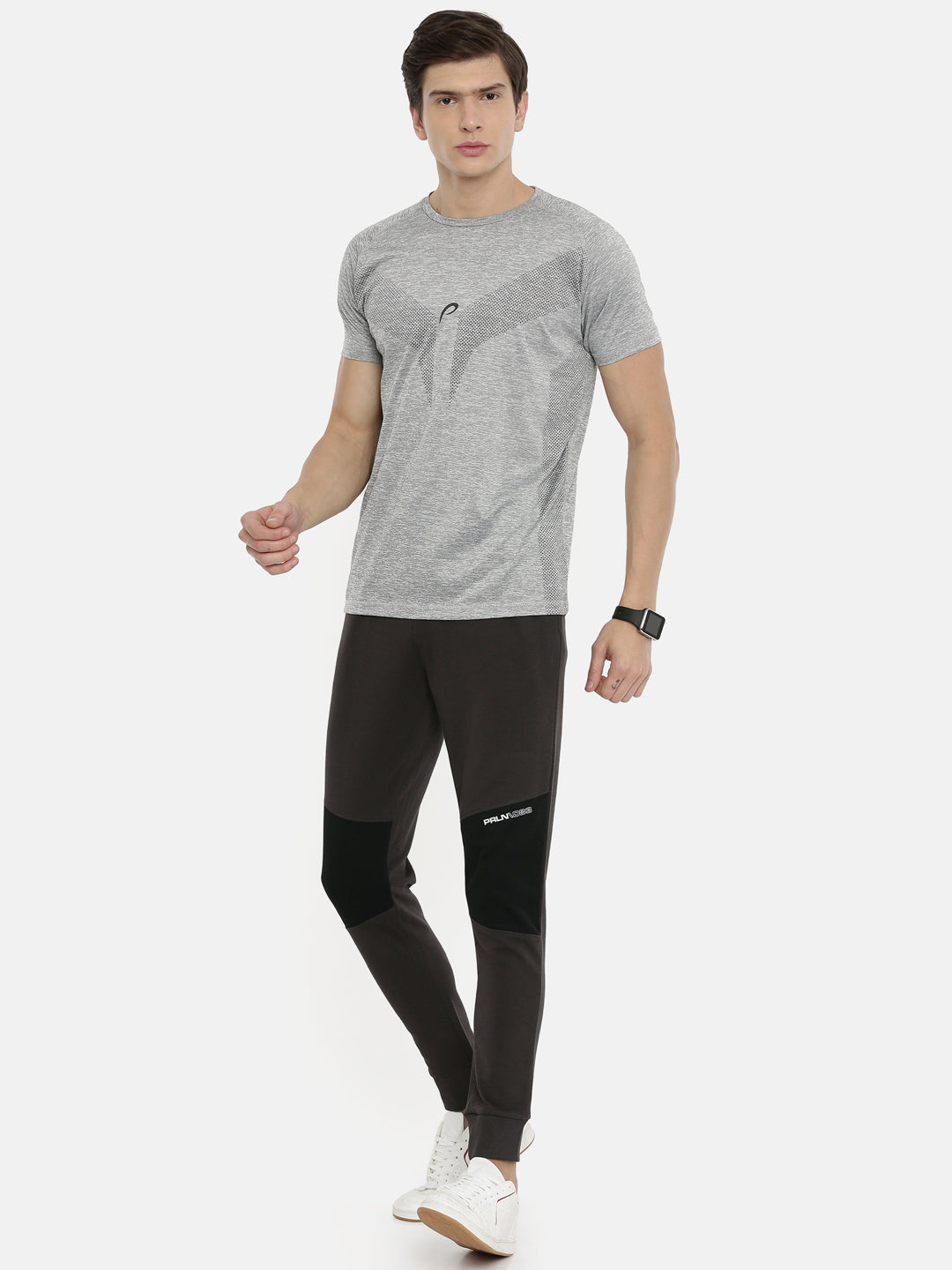 Men's Solid Comfort Fit Jogger