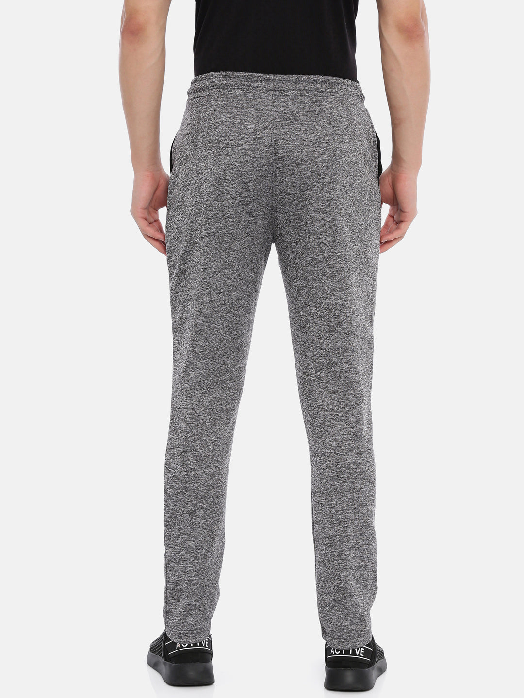 Men's Solid Tapered Track Pants