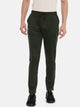 Men's Solid Tapered Track Pants