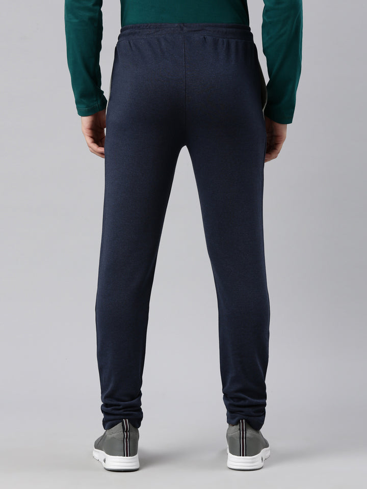 Men's Solid Tapered Fit Track Pants
