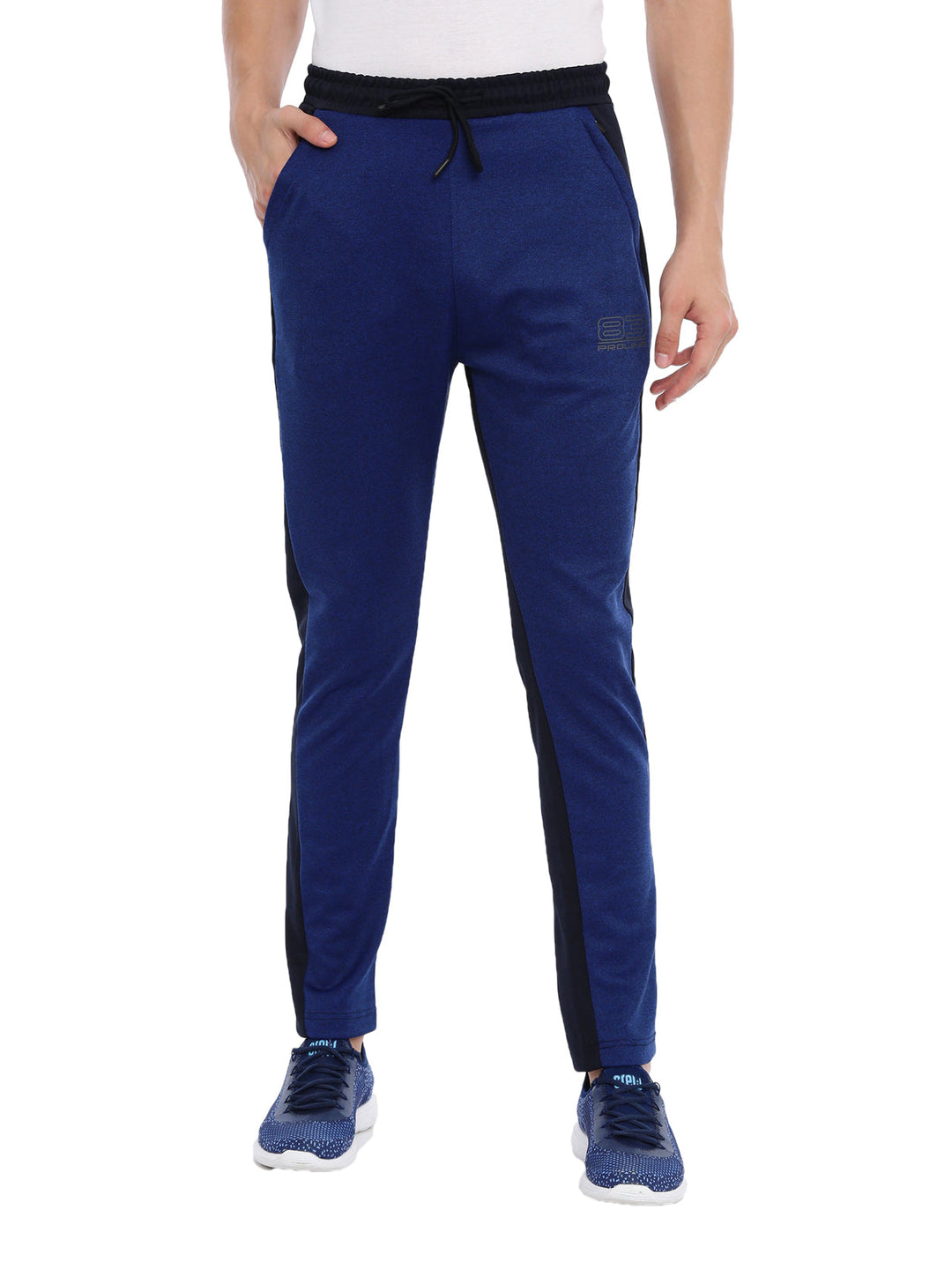 Men's Solid Tapered Fit Track Pants