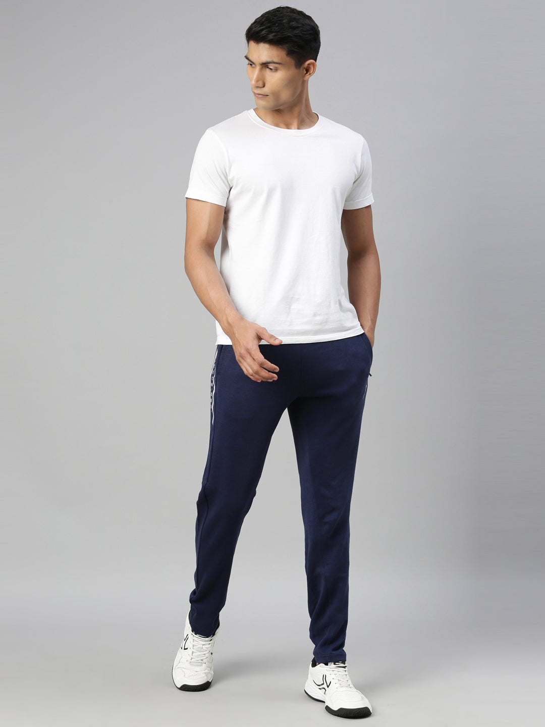 Men's Solid Comfort Track Pants