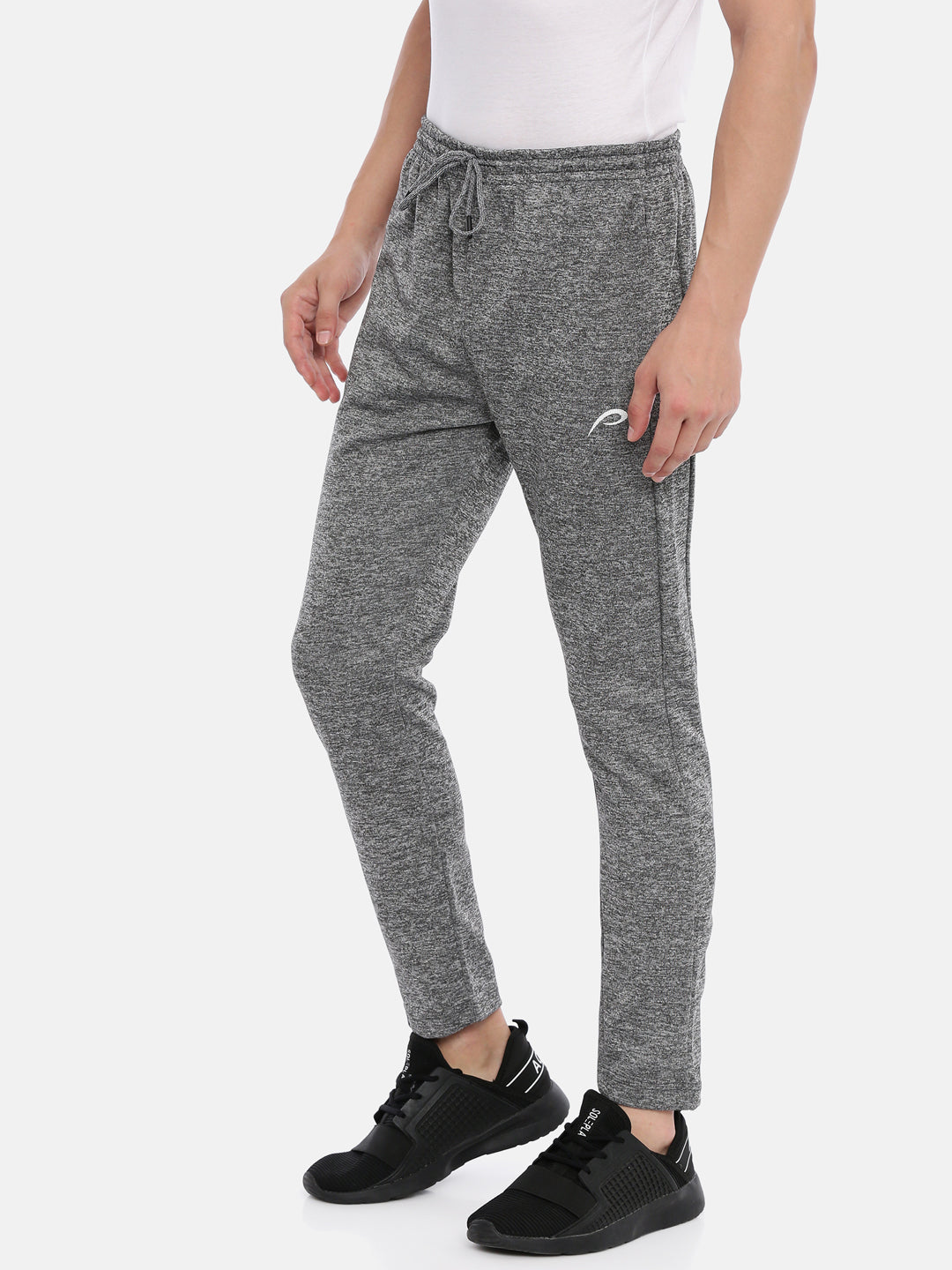 Men's Solid Tapered Track Pants