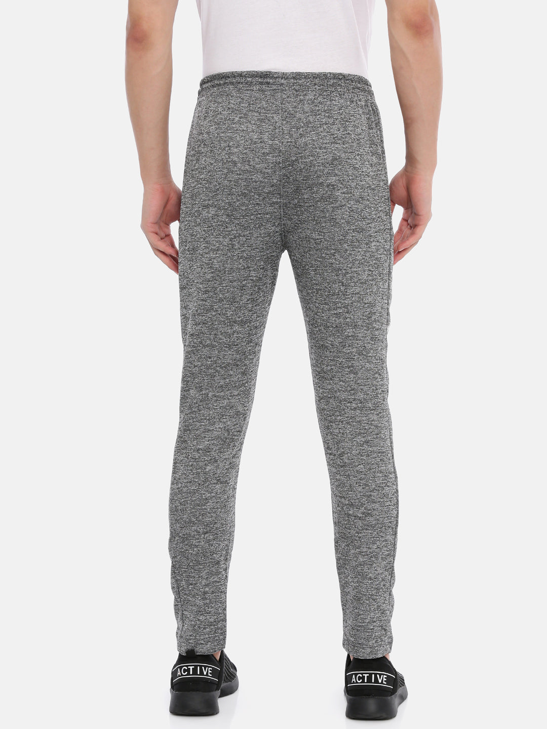 Men's Solid Tapered Track Pants