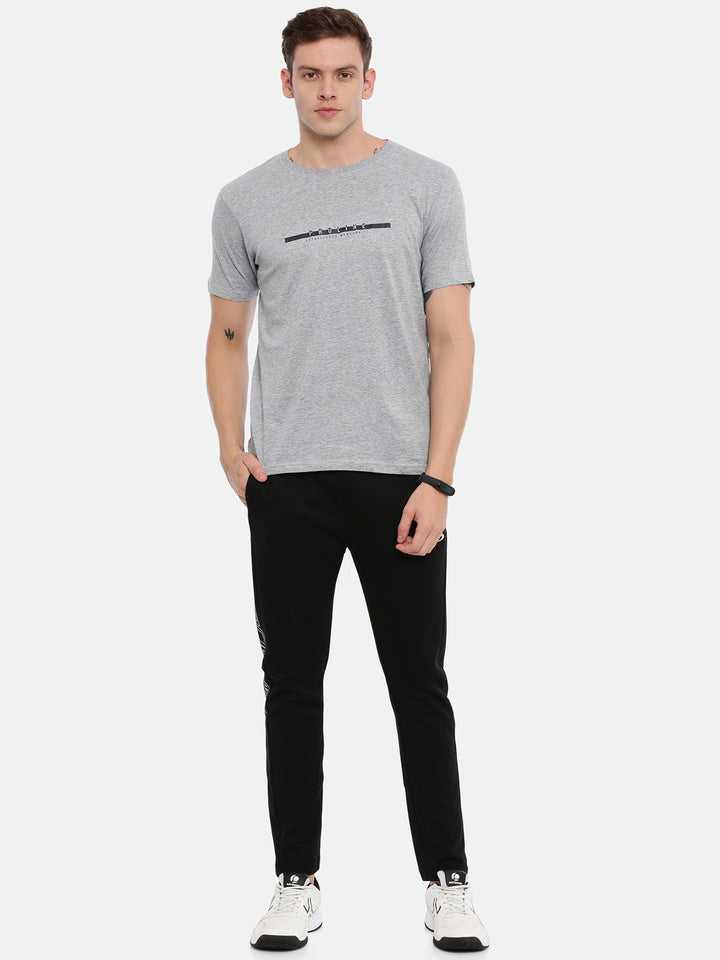 Men's Solid Tapered Fit Track Pants