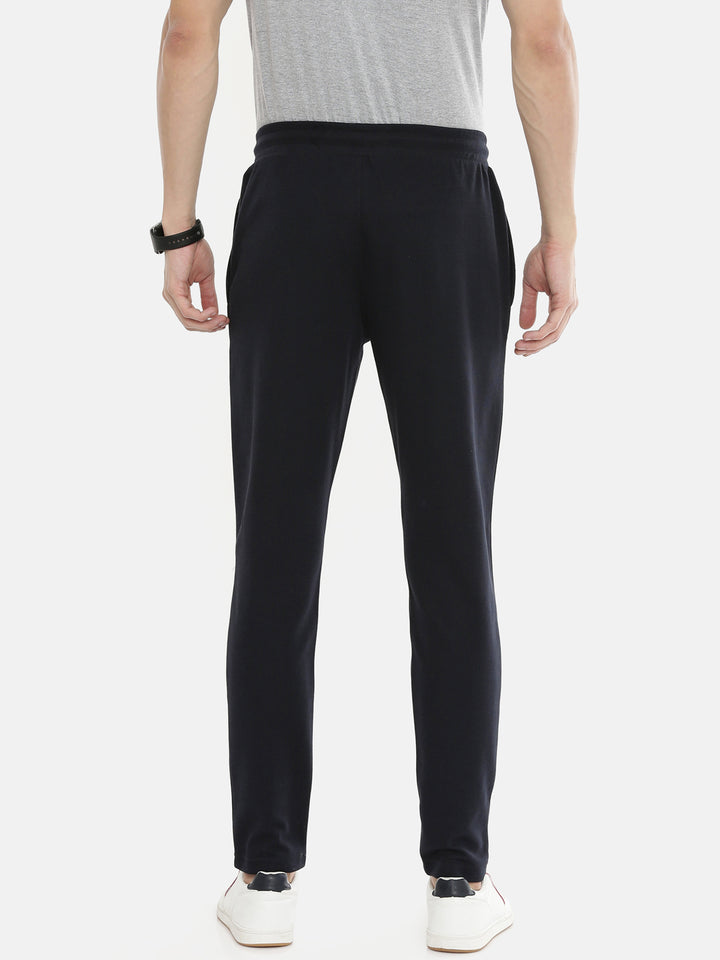 Men's Solid Tapered Track Pants