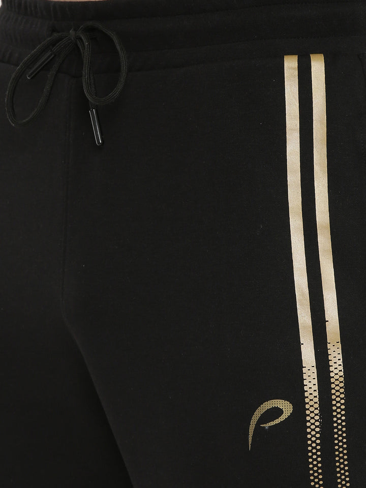 Men's Solid Tapered Fit Track Pants