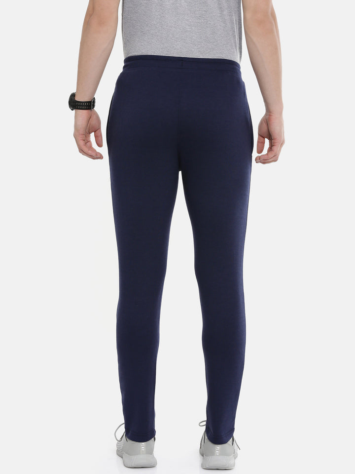 Men's Solid Tapered Track Pants
