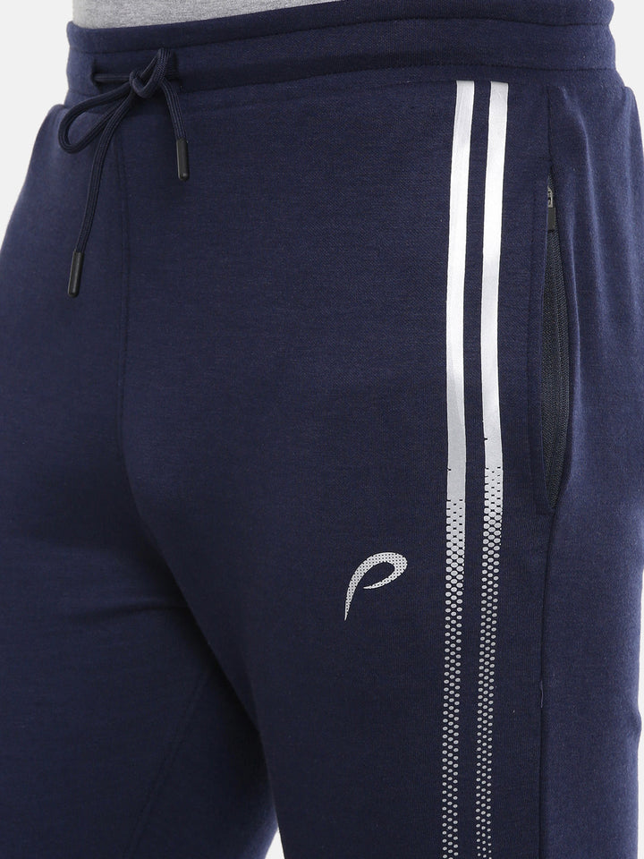 Men's Solid Tapered Track Pants