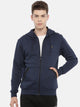 Men's Solid Comfort Fit Sweat Jacket