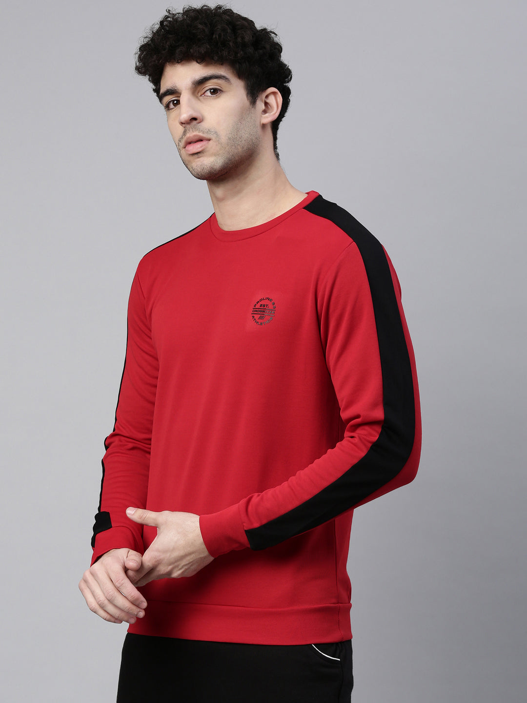 Men's Color Block Comfort Fit Sweatshirts