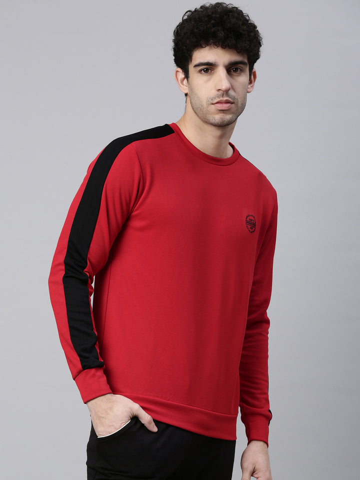 Men's Color Block Comfort Fit Sweatshirts