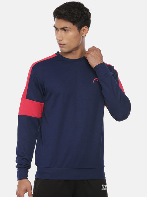 Men's Color Block Comfort Fit Sweatshirts