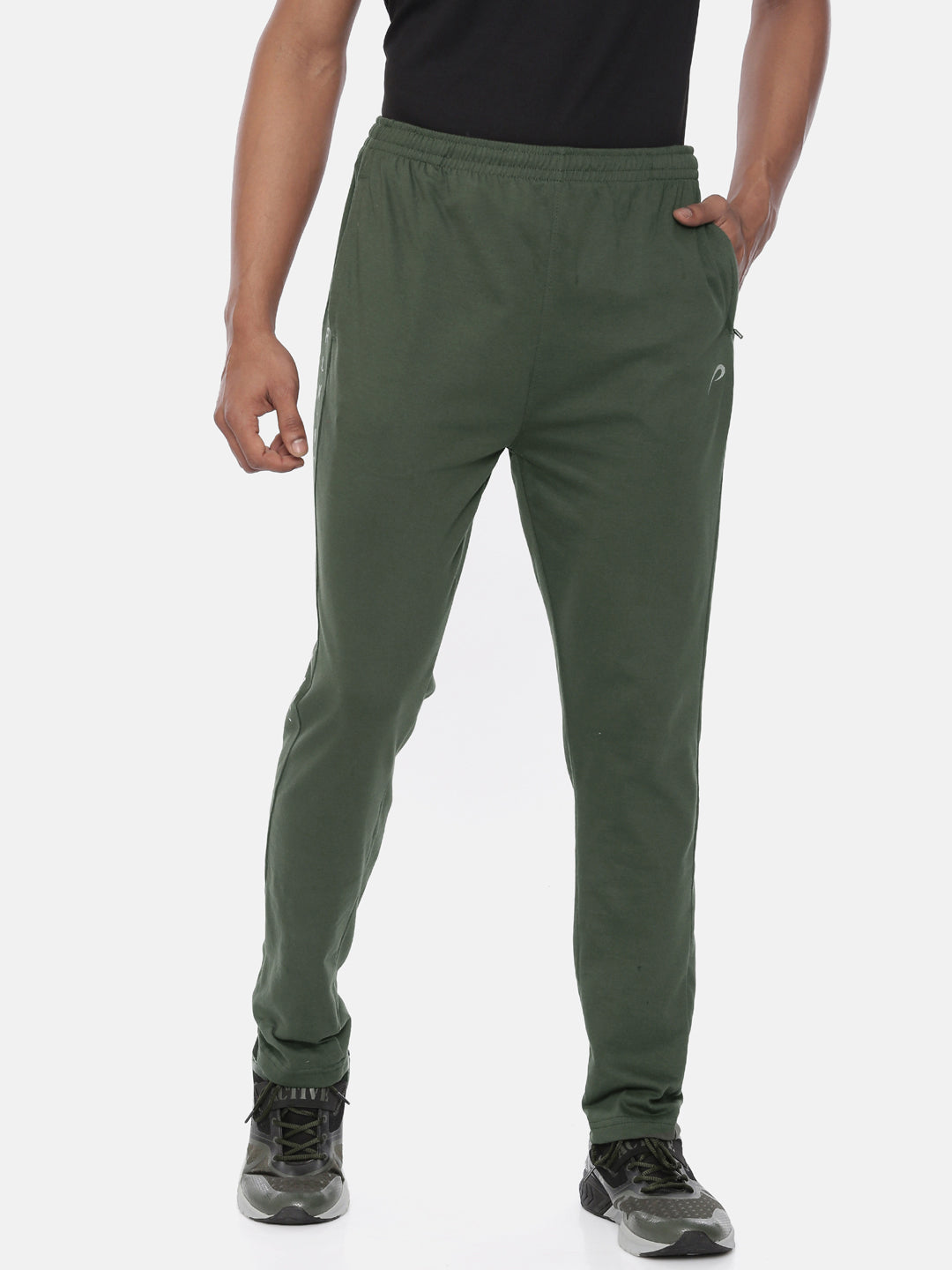Men's Solid Comfort Track Pants
