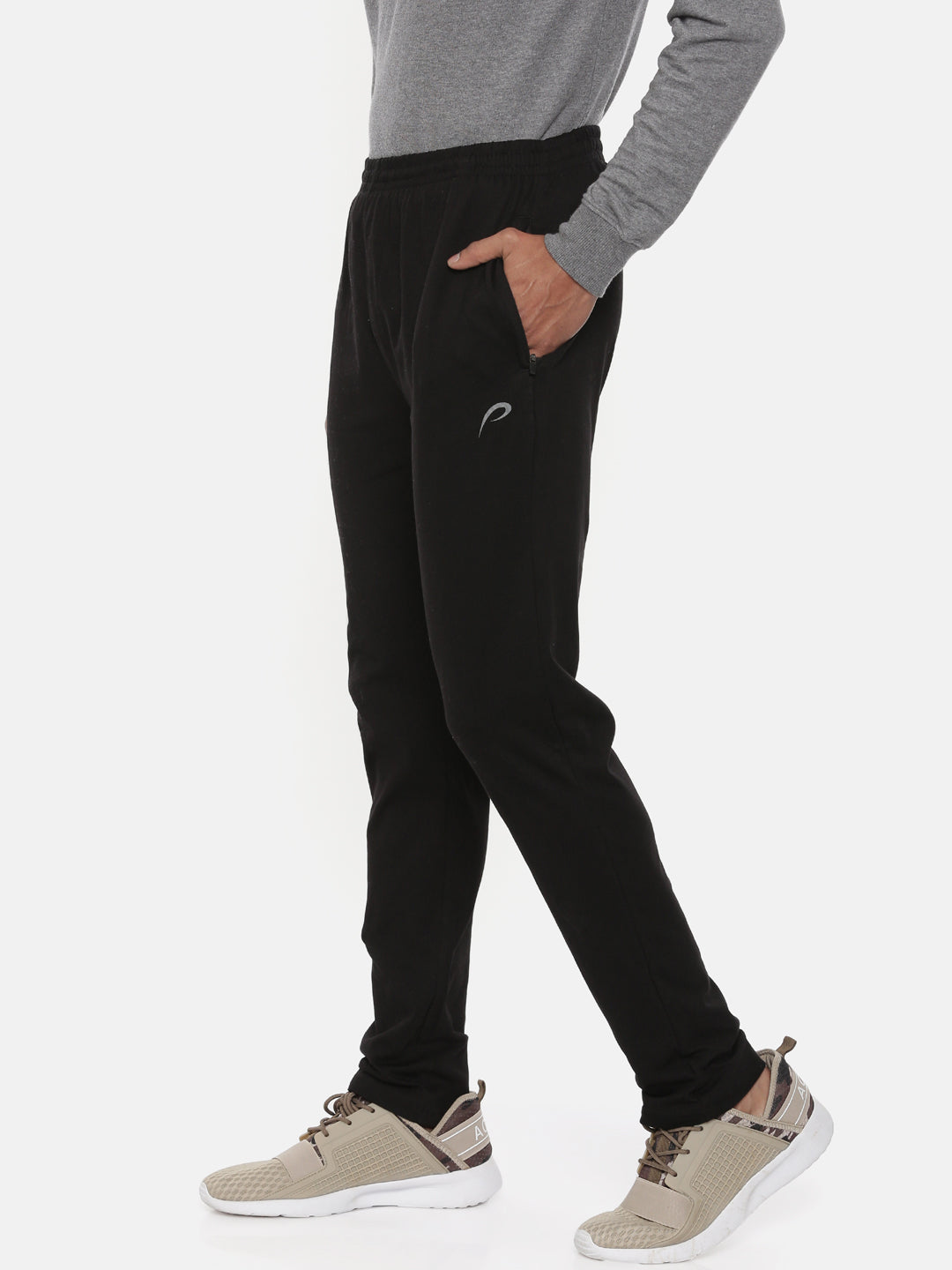 Men's Solid Comfort Track Pants