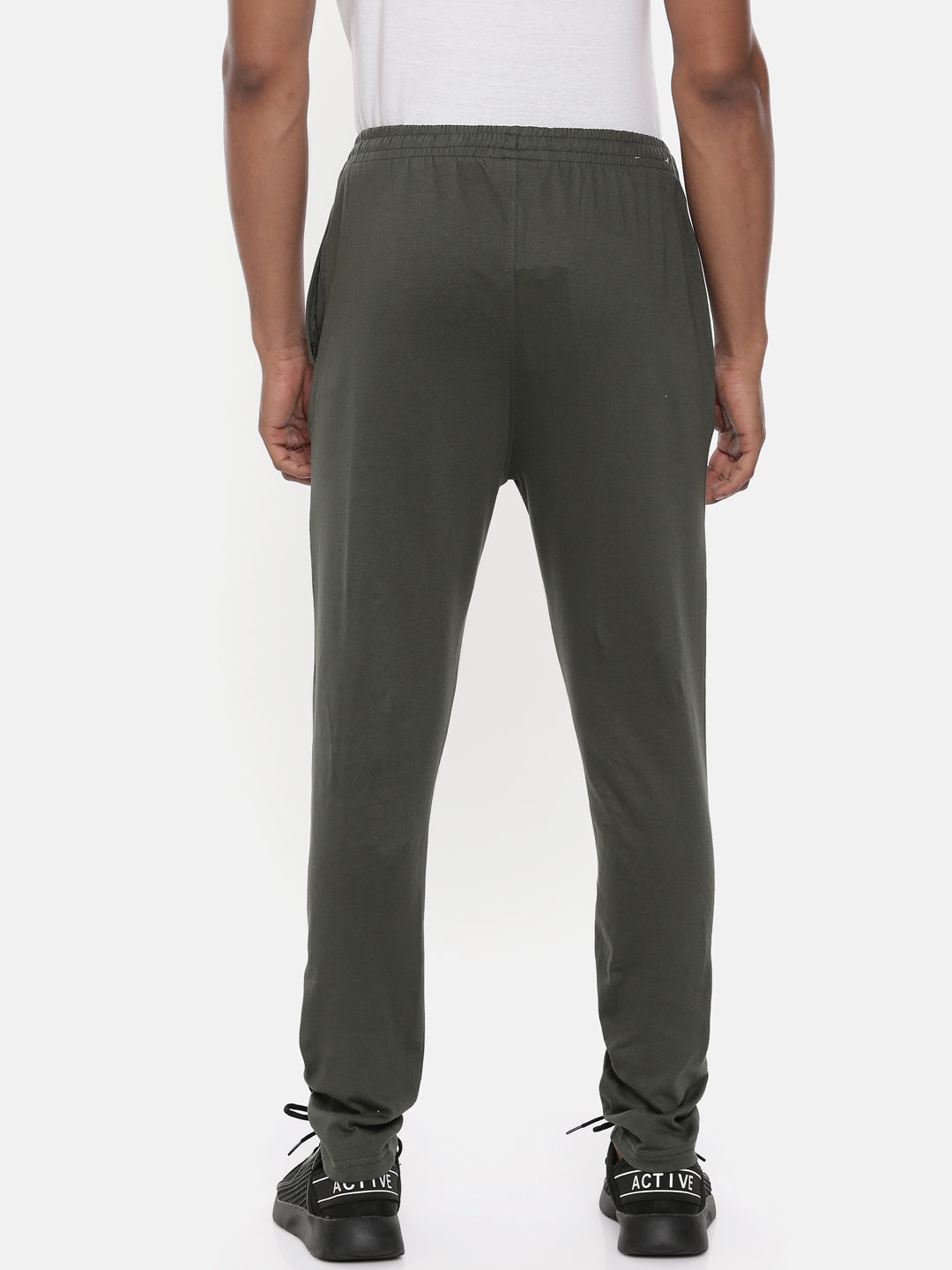 Men's Solid Comfort Track Pants