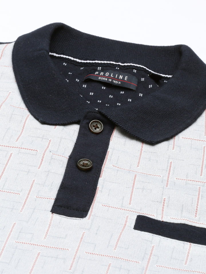 Men's Printed Polos