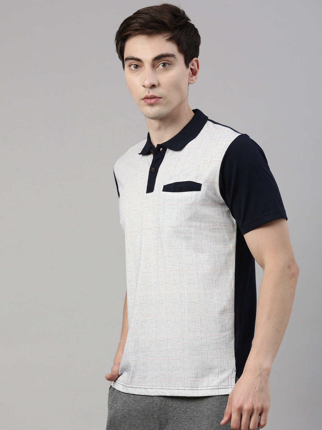 Men's Printed Polos