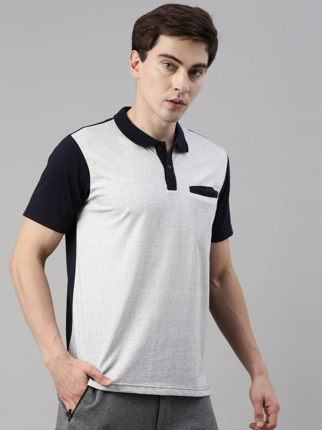 Men's Printed Polos