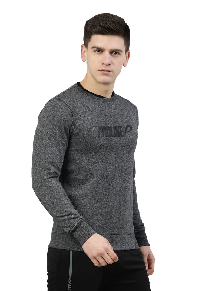 Men's Solid Comfort Fit Sweatshirts