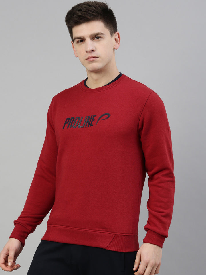 Men's Solid Comfort Fit Sweatshirts