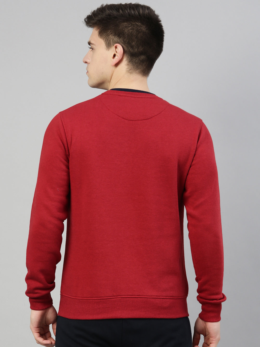Men's Solid Comfort Fit Sweatshirts