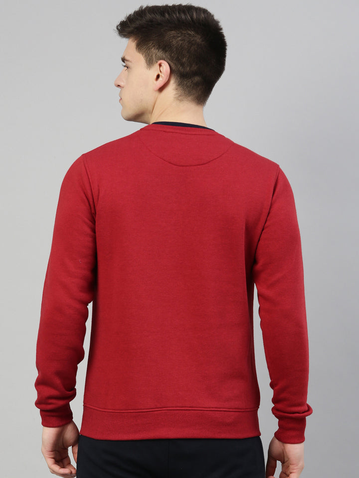 Men's Solid Comfort Fit Sweatshirts