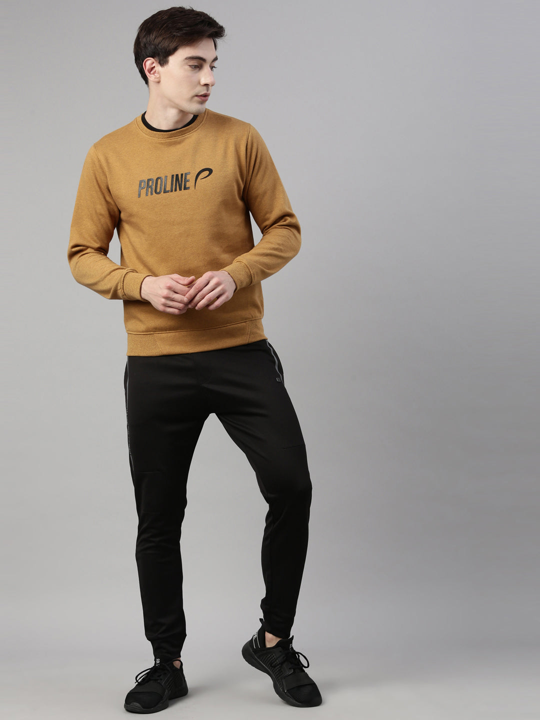 Men's Solid Comfort Fit Sweatshirts