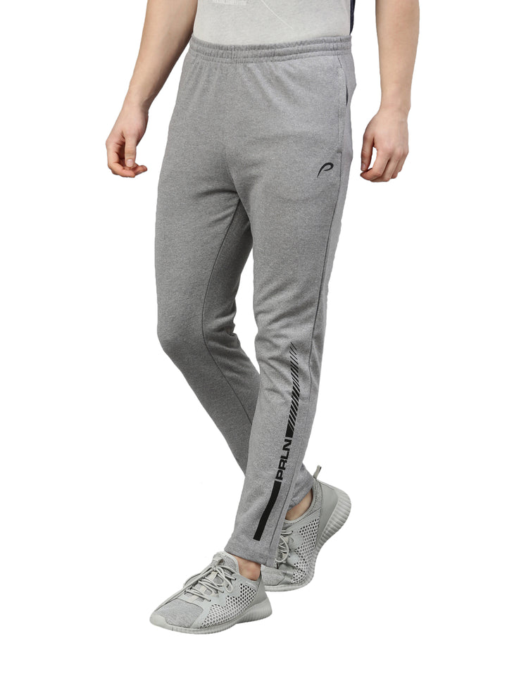 Men's Solid Tapered Track Pants