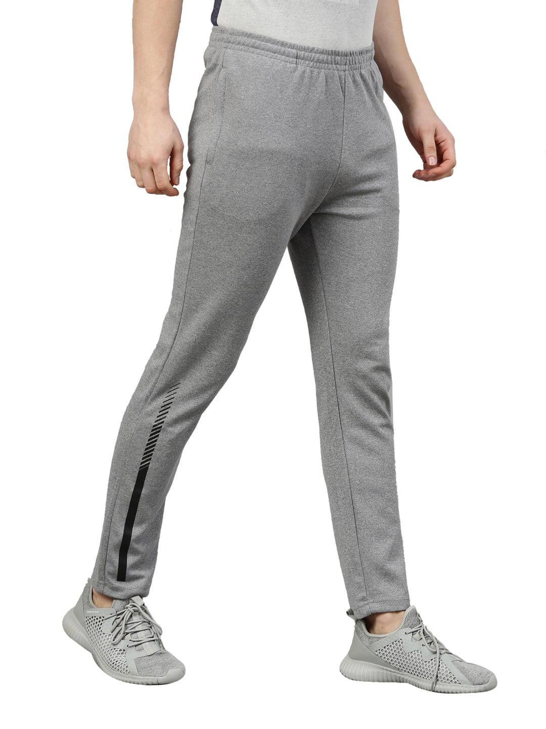 Men's Solid Tapered Track Pants