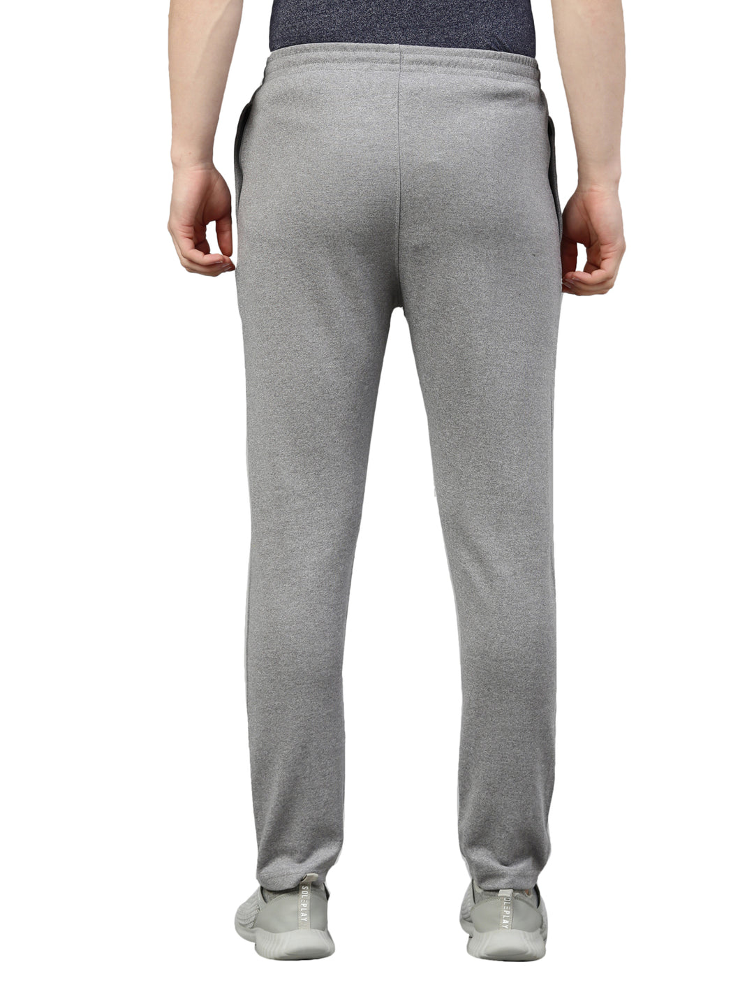 Men's Solid Tapered Track Pants