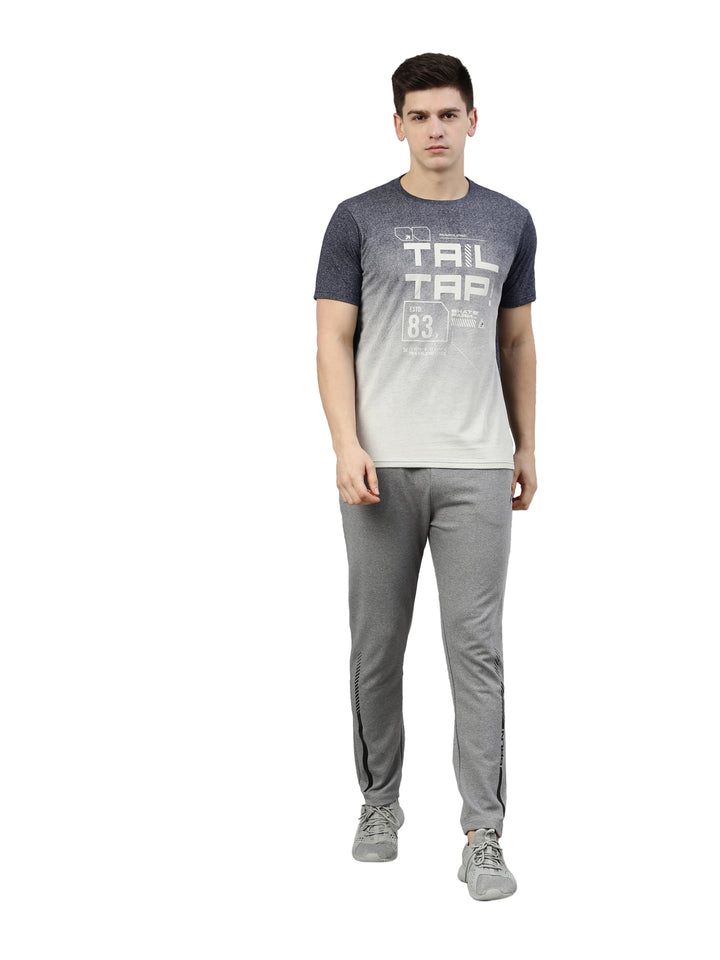 Men's Solid Tapered Track Pants