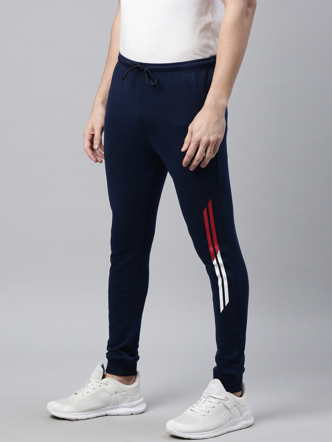 Men's Solid Comfort Fit Track Pants
