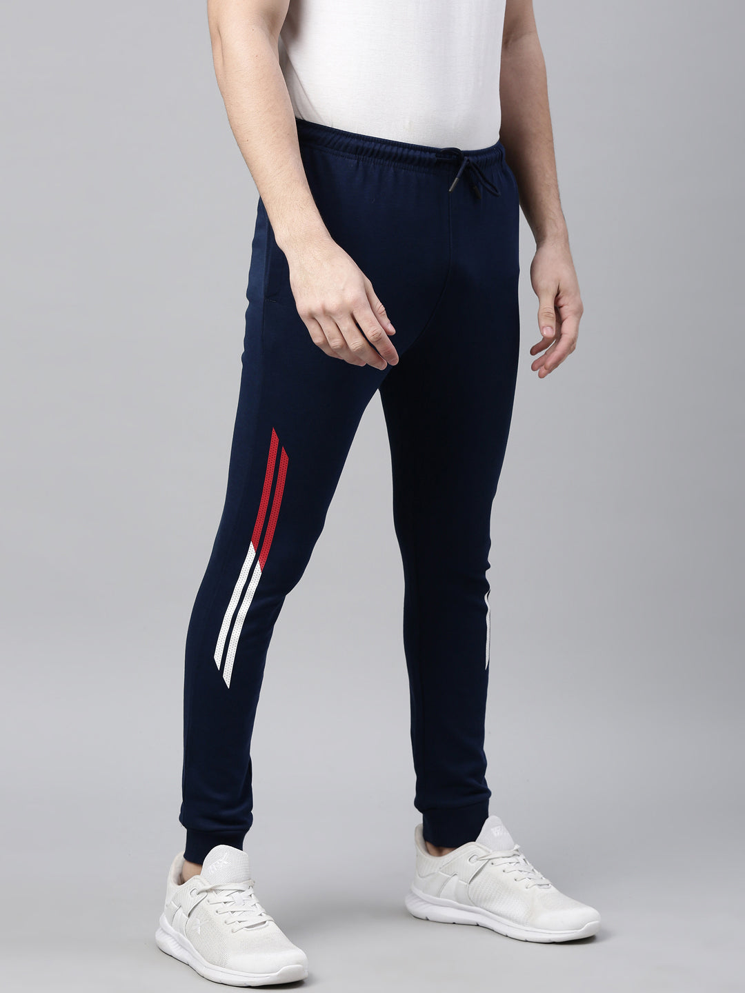 Men's Solid Comfort Fit Track Pants