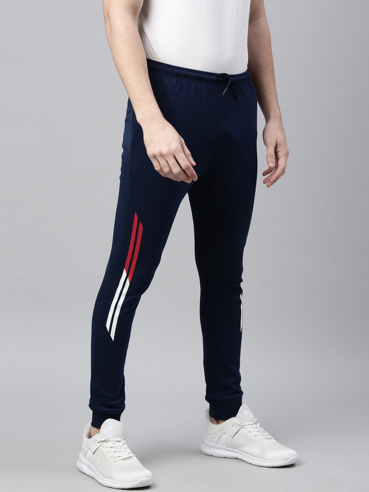 Men's Solid Comfort Fit Track Pants