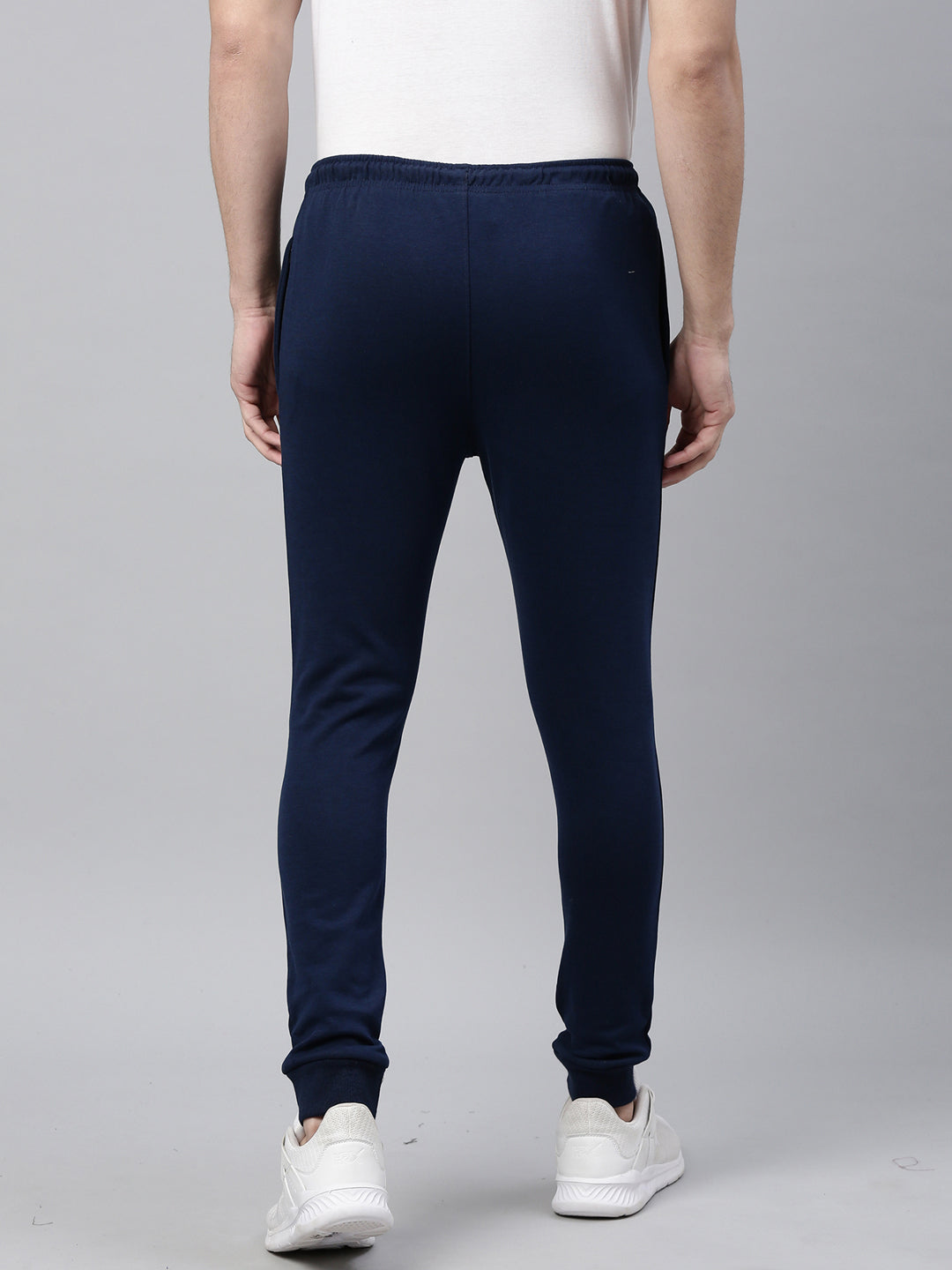 Men's Solid Comfort Fit Track Pants