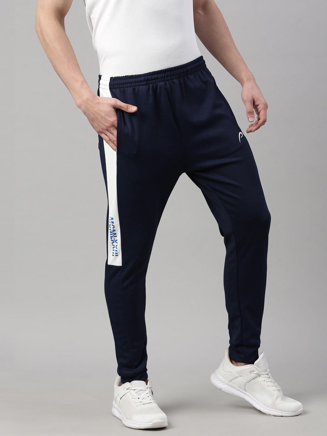 Men's Color Block Comfort Fit Track Pants