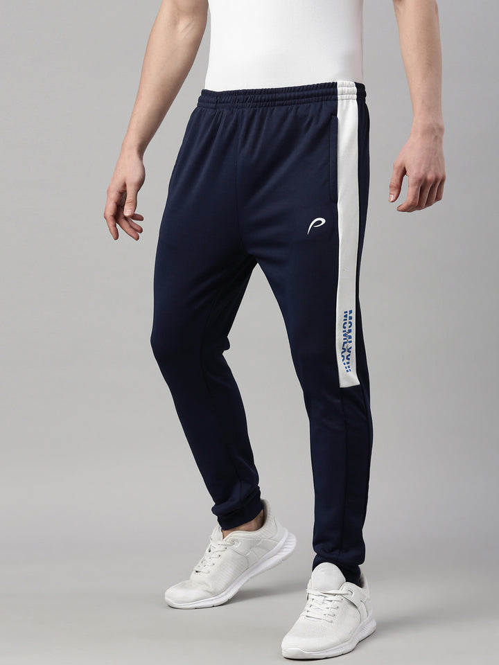 Men's Color Block Comfort Fit Track Pants