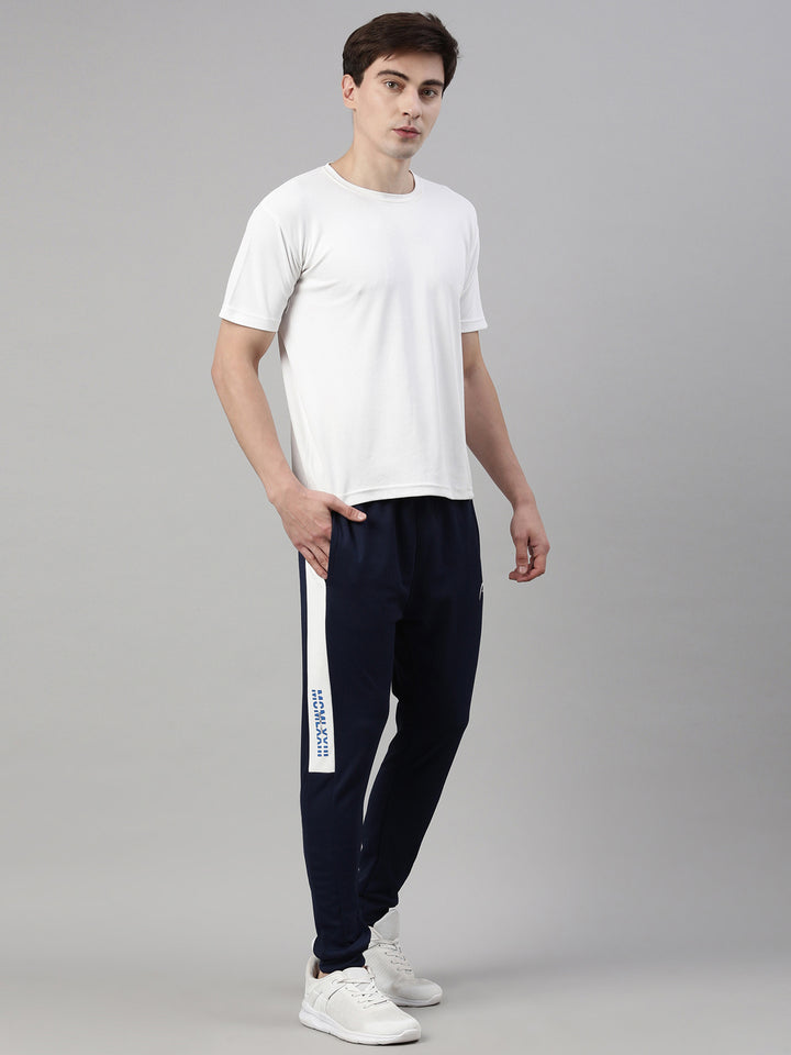 Men's Color Block Comfort Fit Track Pants