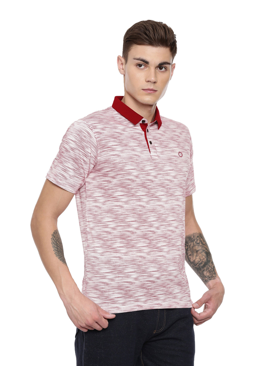 Men's Printed Polos