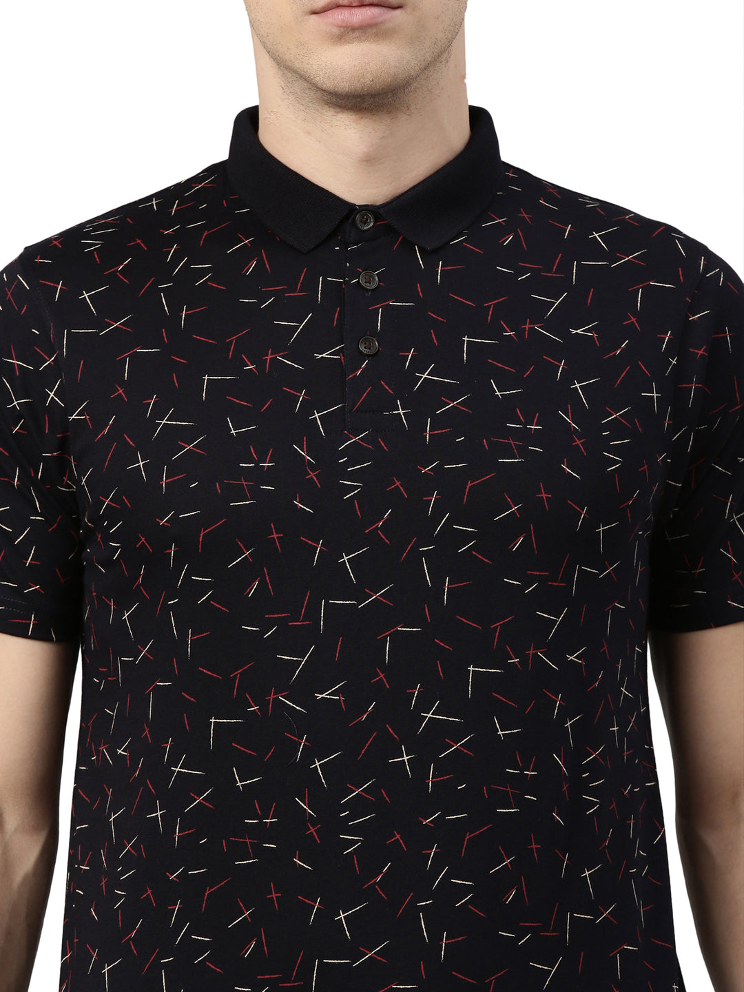 Men's Printed Polos