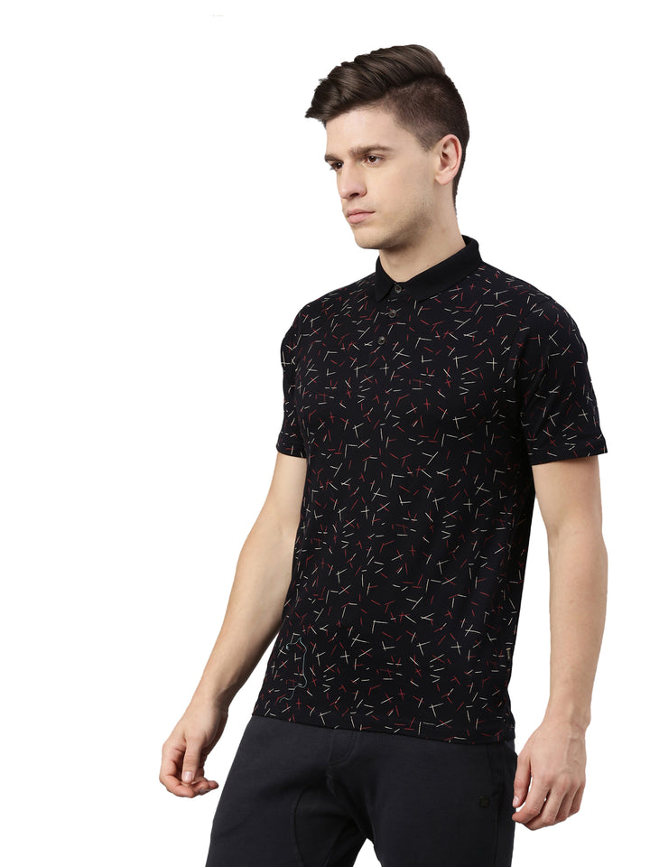 Men's Printed Polos