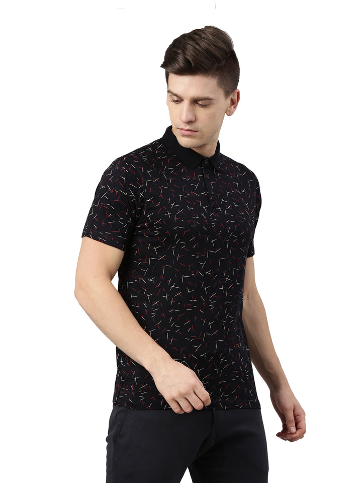 Men's Printed Polos